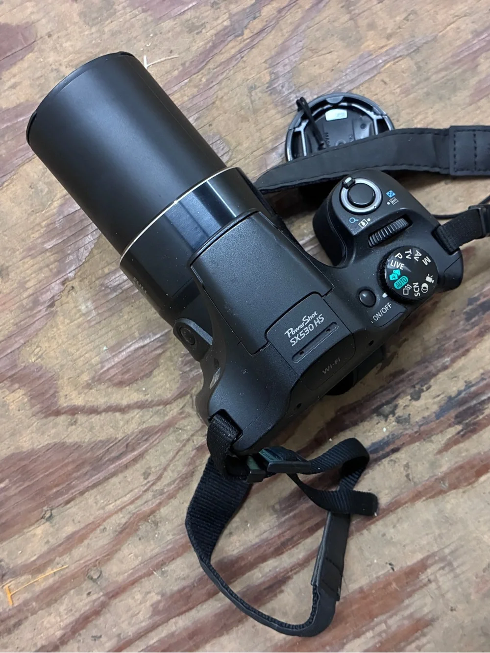 Cannon PowerShot SX530 HS Camera, used